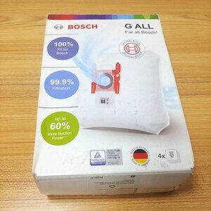 Bosch G ALL G Series Vacuum Bags x4 BSGL2 BSGL3 BSGL4 BSG4 BSG6 BSA BSB BSF BBS7